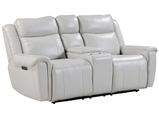 ATLANTIS - WHISPER IVORY POWER ZERO GRAVITY CONSOLE LOVESEAT