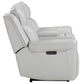 ATLANTIS - WHISPER IVORY POWER ZERO GRAVITY CONSOLE LOVESEAT