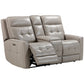 CANTERBURY - PEWTER POWER ZERO GRAVITY CONSOLE LOVESEAT
