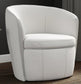 BAROLO - SNOW SWIVEL CLUB CHAIR