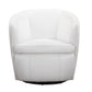 BAROLO - SNOW SWIVEL CLUB CHAIR