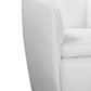 BAROLO - SNOW SWIVEL CLUB CHAIR