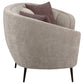 Ellorie 2-piece Upholstered Curved Sofa Set Beige