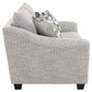 Tomkins 2-piece Boucle Upholstered Sofa Set Light Grey