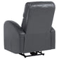 Grant Upholstered Power Recliner Chair Grey