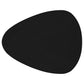 Odessa Triangular Solid Wood End Table Black