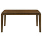 Almonte 59-inch Rectangular Wood Dining Table Dark Brown