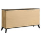 Kaywood 6-drawer Dresser Cabinet Natural Pine