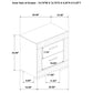 Ives 5-piece Queen Bedroom Set White High Gloss