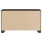 Wright 6-drawer Dresser Cabinet Brown Oak