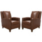 HUNTER - CHESTNUT CHARM MANUAL PUSHBACK RECLINER