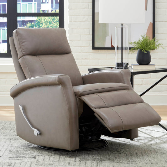 BRISTOL - GRAPHITE MANUAL SWIVEL GLIDER RECLINER