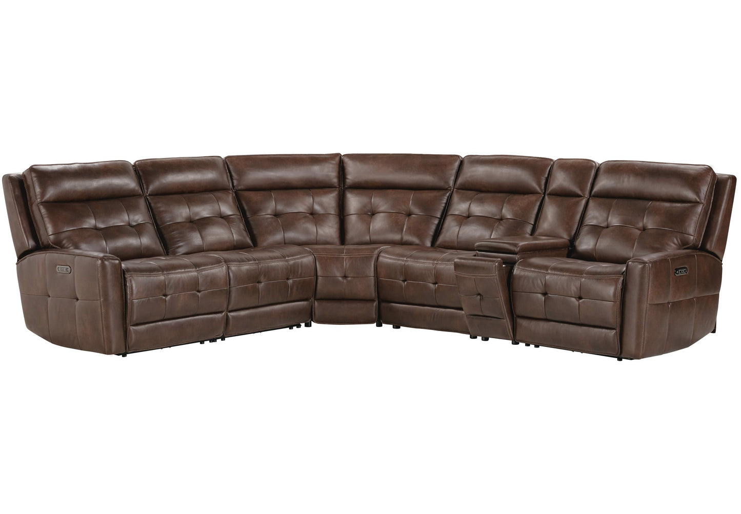 CANTERBURY - ACORN 6PC ZERO GRAVITY MODULAR POWER RECLINING SECTIONAL