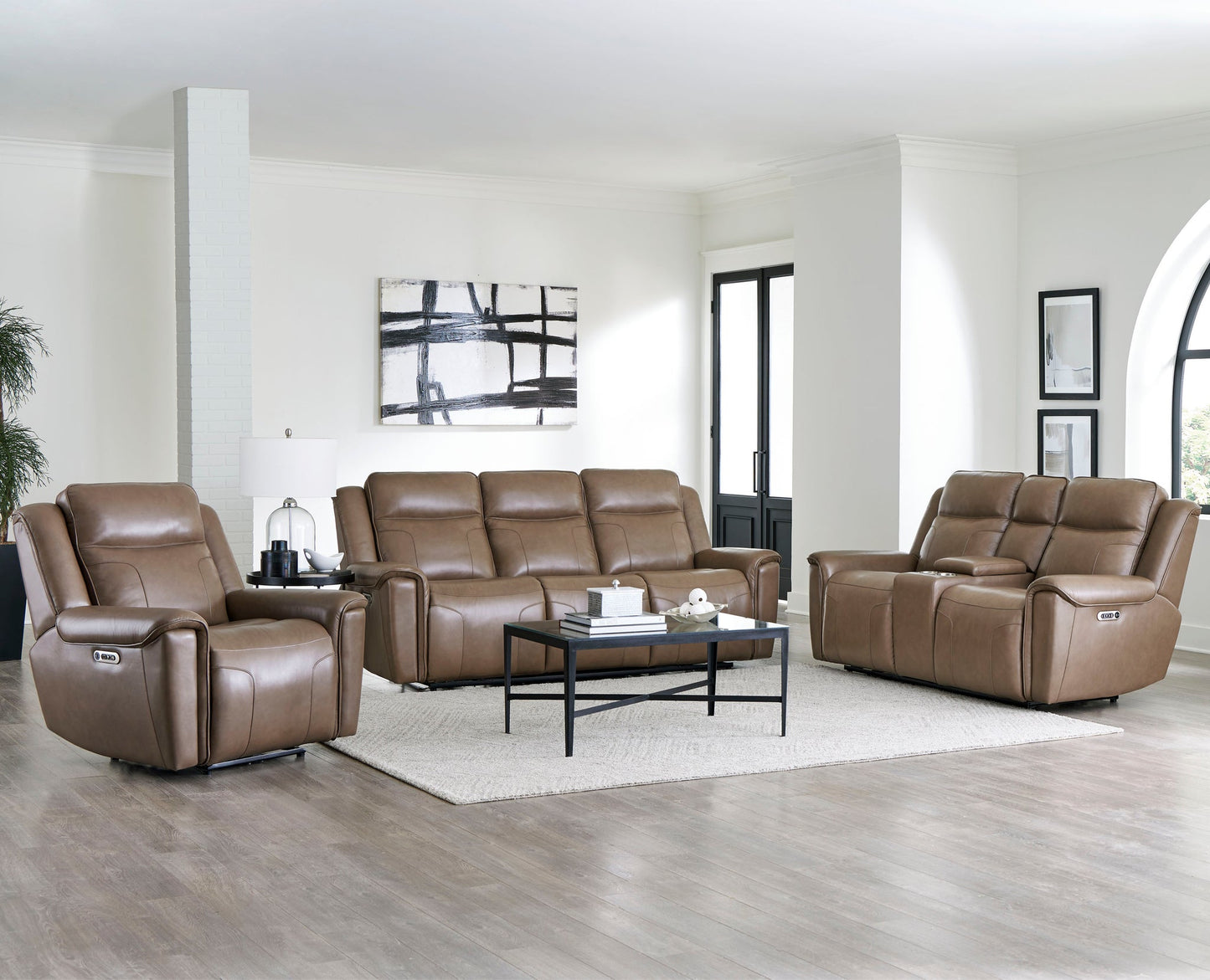 ATLANTIS - SMOOTH LATTE POWER ZERO GRAVITY RECLINER