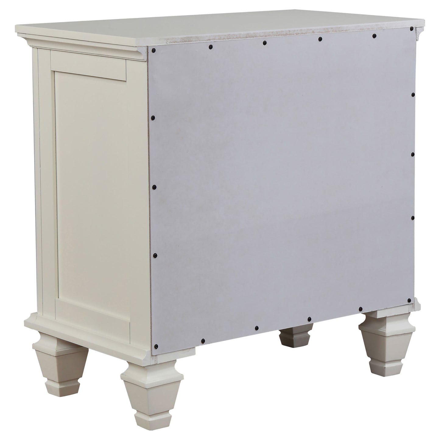 Sandy Beach 5-piece California King Bedroom Set Cream White
