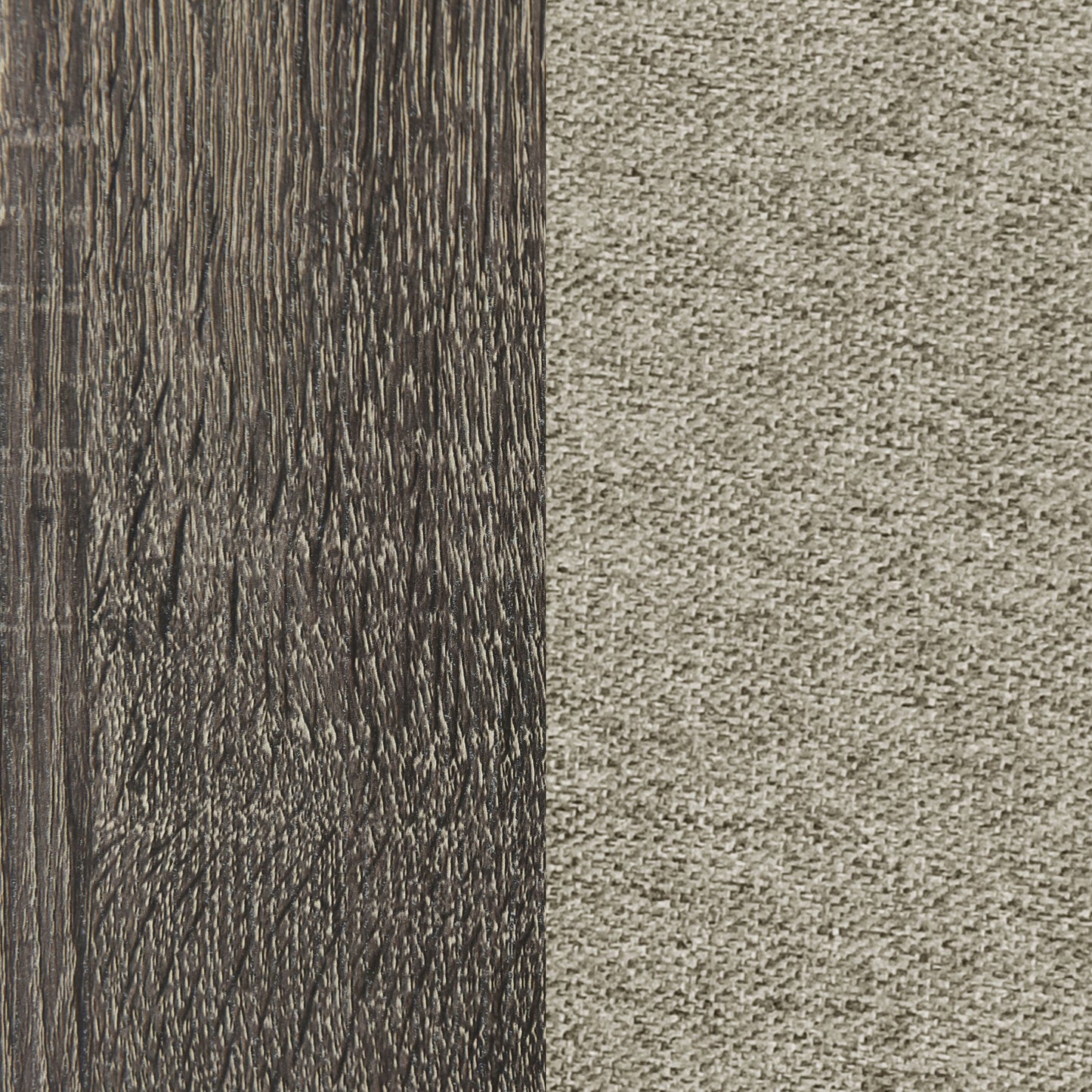 Wright 52-inch Upholstered California King Bed Brown Oak