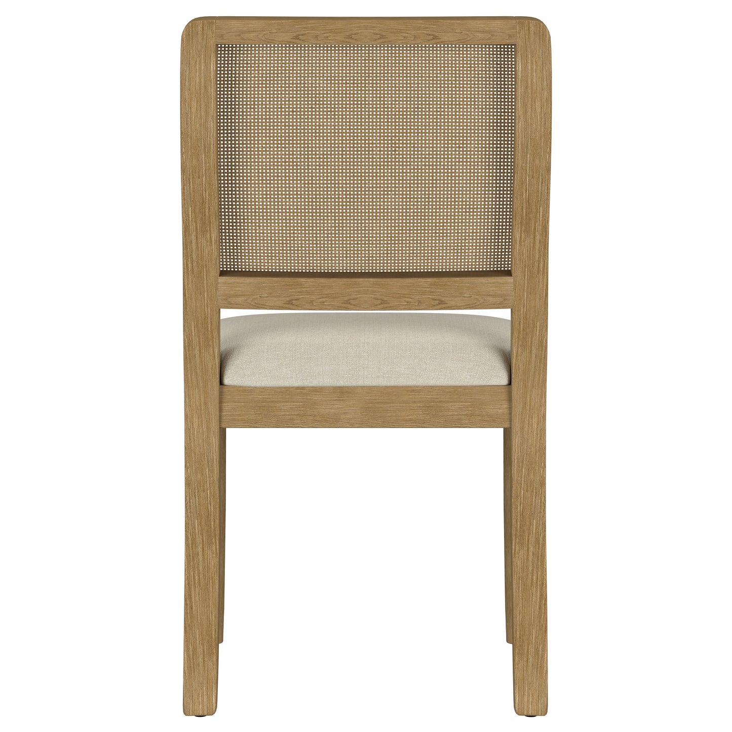 Arini Rattan Cane Dining Side Chair Sand Wash (Set of 2)