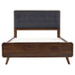 Robyn Wood Full Platform Bed Dark Walnut