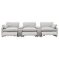 Collins 5-Piece Power Reclining Home Theater Seating Grey
