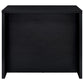 Topanga Engineered Wood Freestanding Home Bar Black