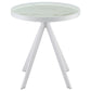 Briggs 3-piece Round Coffee and End Table Set White