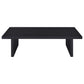 Max 3-piece Rectangular Coffee and End Table Set Black