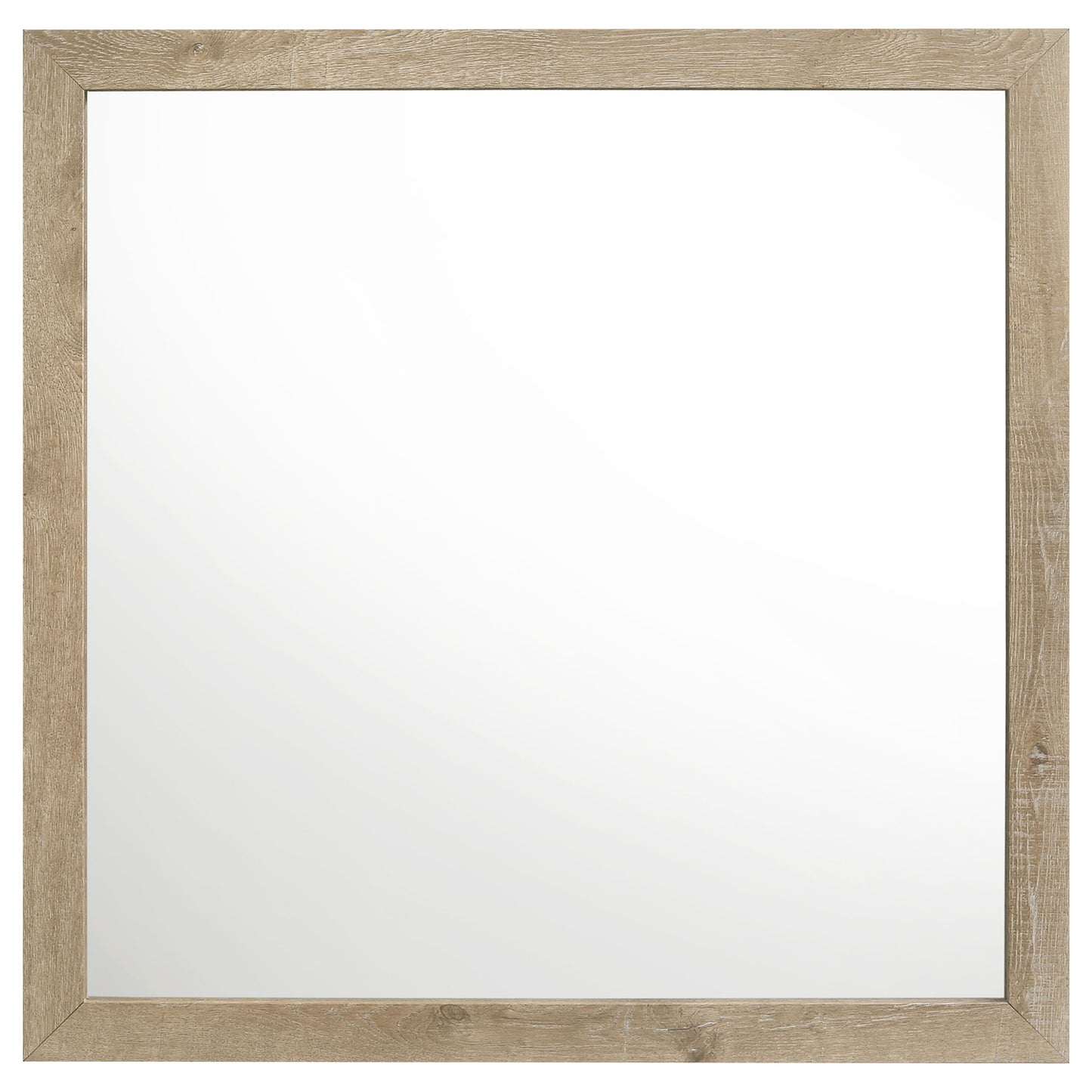 Oakglen Dresser Mirror Weathered Oak