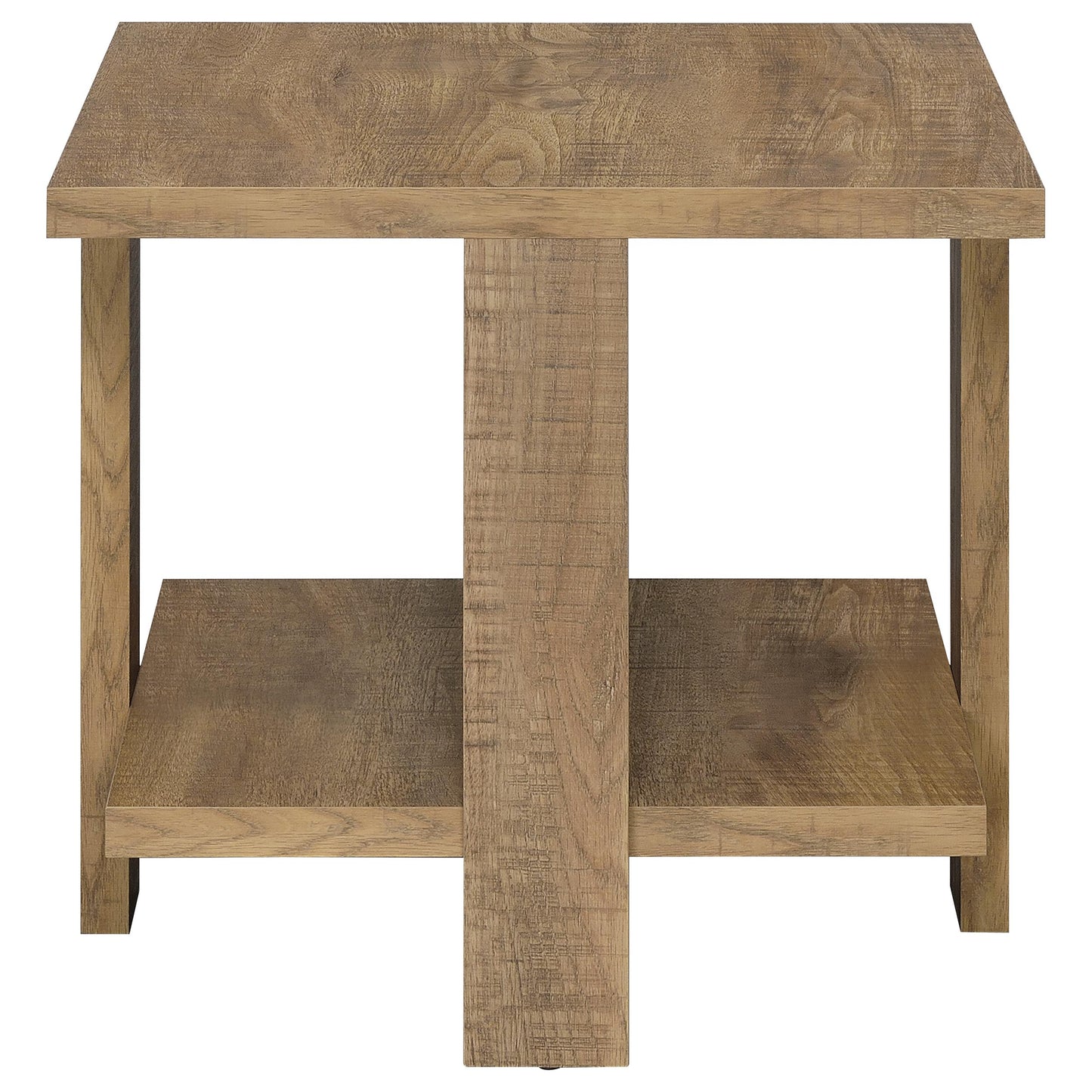 Dawn 3-piece Round Coffee and End Table Set Mango Brown