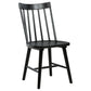 Middleton 9-piece Extension Leaf Dining Set Brown and Black