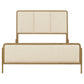 Arini 56-inch Eastern King Panel Bed Cream and Sand Wash