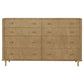 Arini 4-piece California King Bedroom Set Cream and Sand Wash