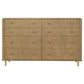Arini 4-piece Queen Bedroom Set Cream and Sand Wash