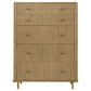 Arini 5-piece Queen Bedroom Set Cream and Sand Wash