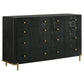 Arini 4-piece California King Bedroom Set Black and Natural