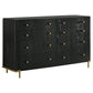 Arini 5-piece California King Bedroom Set Black and Natural