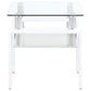 Dyer 2-piece Rectangular Coffee and End Table Set White