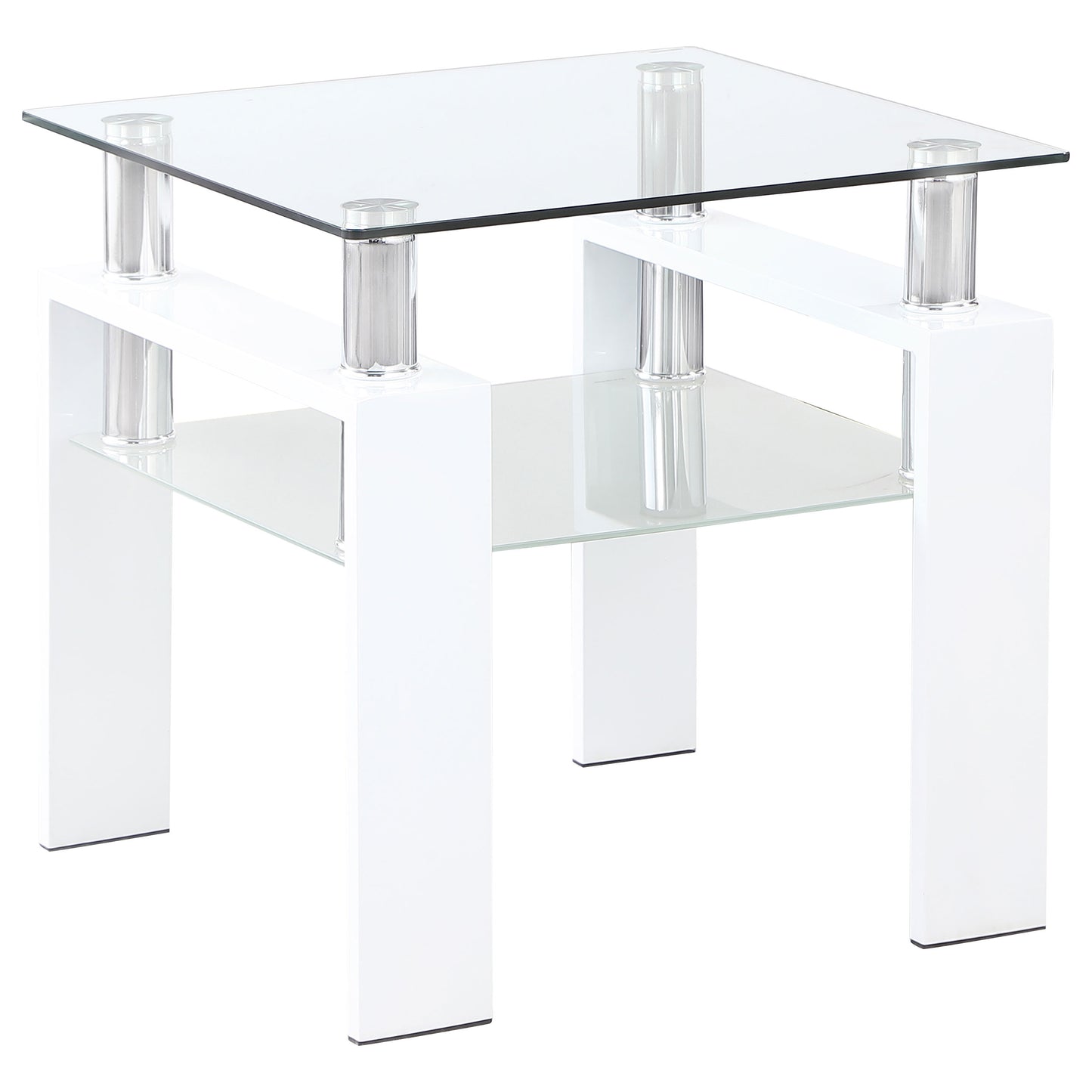 Dyer 3-piece Rectangular Coffee and End Table Set White
