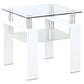 Dyer 3-piece Rectangular Coffee and End Table Set White