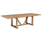 Middleton 7-piece Extension Leaf Dining Set Brown and Black