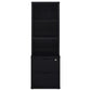 Westpark 3-piece Queen Bedroom Set Bookcase Headboard Black