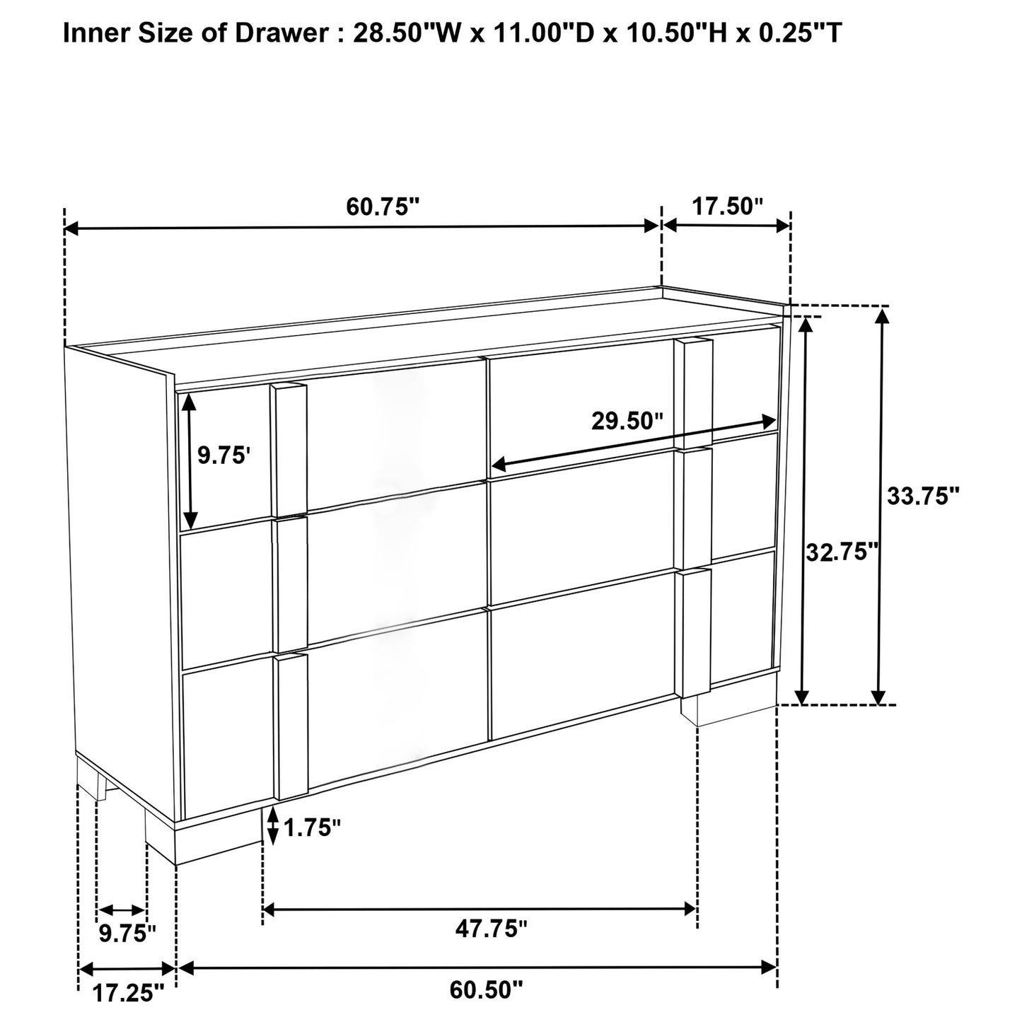 Hyland 5-piece Eastern King Bedroom Set Natural