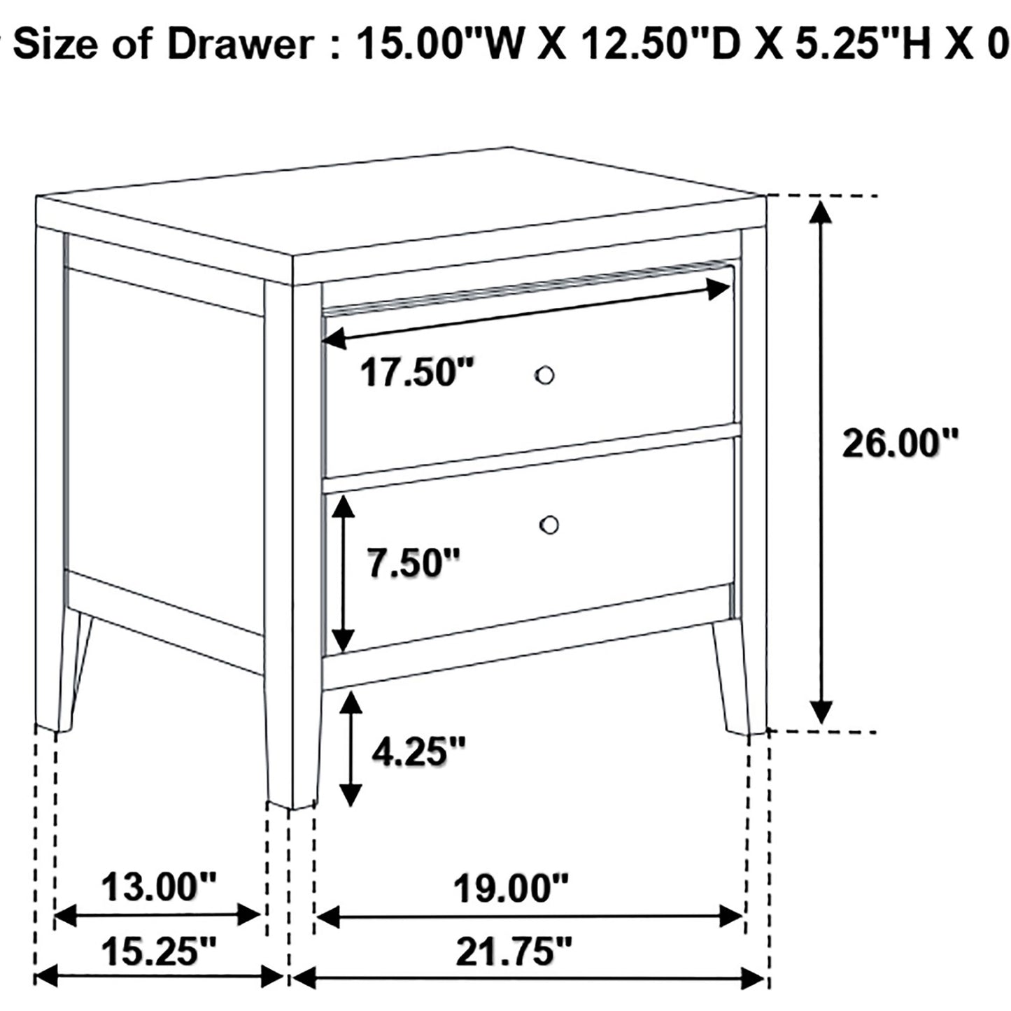 Carlton 4-piece Queen Bedroom Set Cappuccino