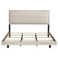 Trenton 54-inch Wood Eastern King Panel Bed Rustic Cream