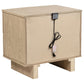 Kailani 4-piece Queen Bedroom Set Beige Oak