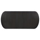 Leandro 78-inch Extension Dining Room Table Burnished Black
