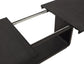 Leandro 78-inch Extension Dining Room Table Burnished Black