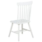 Andrews 7-piece Rectangular Dining Set Light Ash and White