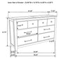 Hazlewood 4-piece Eastern King Bedroom Set Vineyard Oak