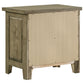 Hazlewood 2-drawer Nightstand Bedside Table Vineyard Oak
