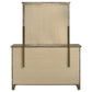 Hazlewood 6-drawer Bedroom Dresser with Mirror Vineyard Oak